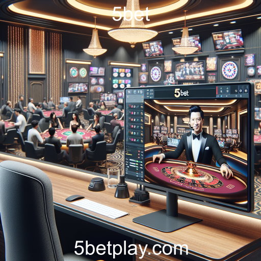 Descubra a Emoção do Casino ao Vivo no 5bet